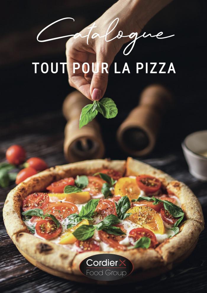Catalogue spécial pizza