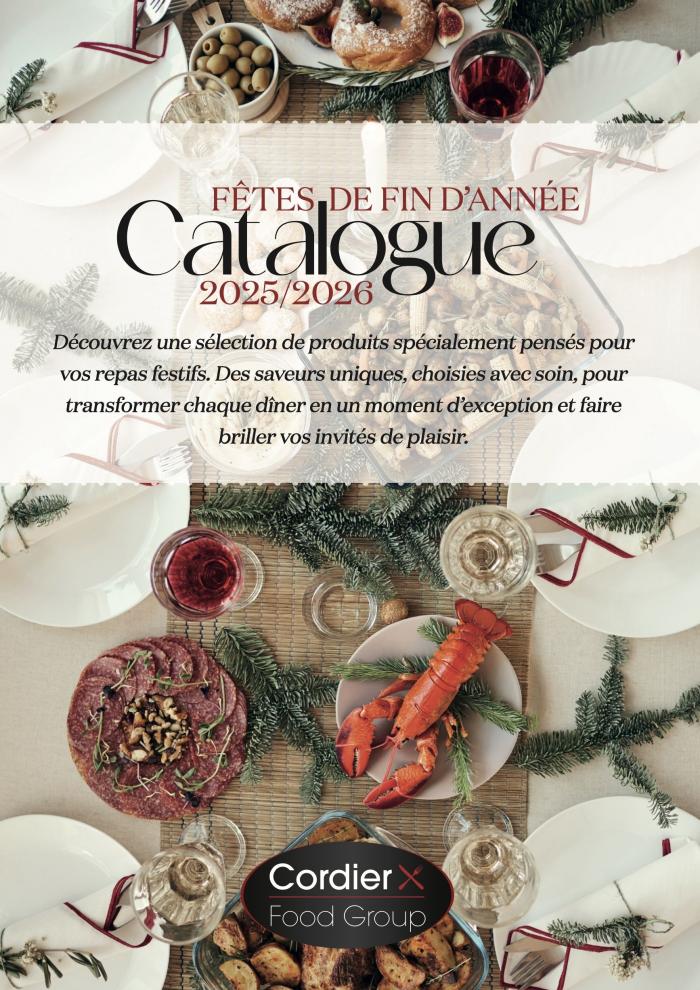 Catalogue des fêtes de fin d'année
